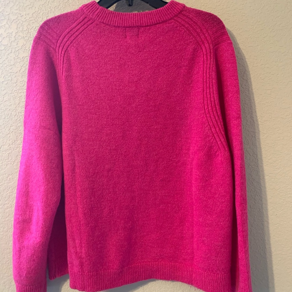 A New Day Pink Crewneck Pullover Sweater - Picture 7 of 11